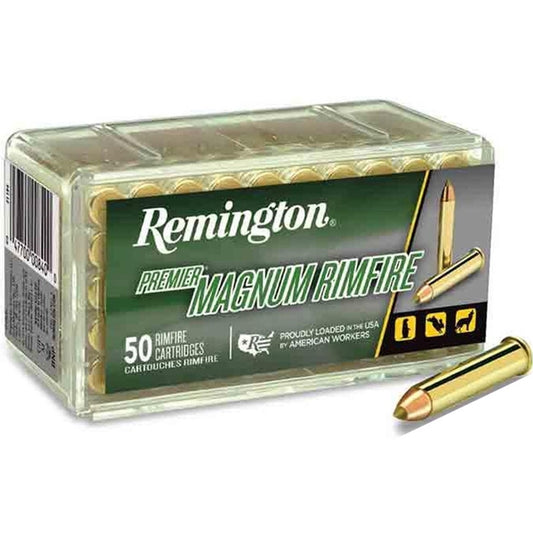 Remington Premier 22 WMR Ammo 33 Grain AccuTip