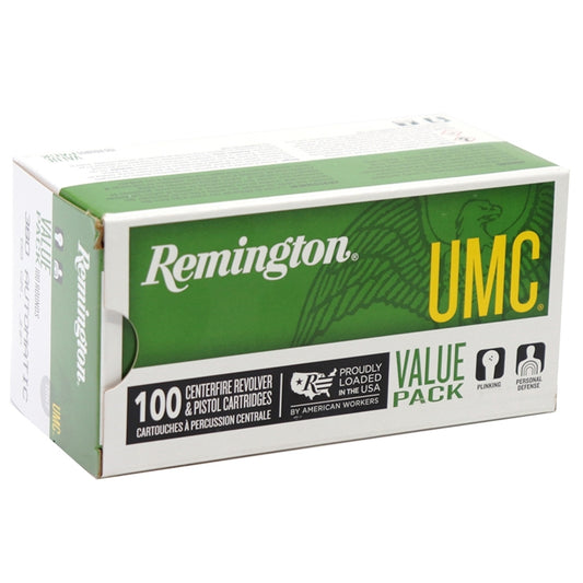 Remington UMC 380 ACP Auto Ammo 88 Grain Jacketed Hollow Point Value Pack