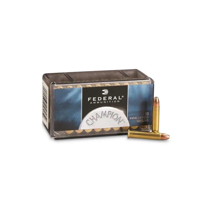 Federal Champion Target 22 WMR Ammo 40 Grain Full Metal Jacket