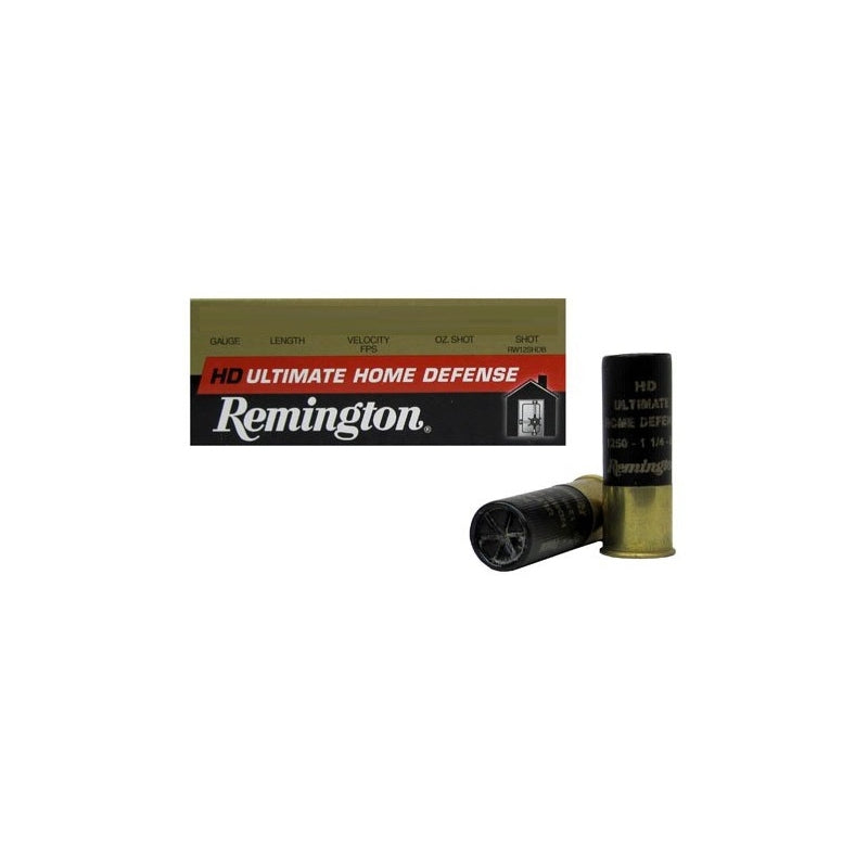 Remington Ultimate Home Defense 12 Gauge Ammo 2-3/4" 1-1/4 oz BB Shot