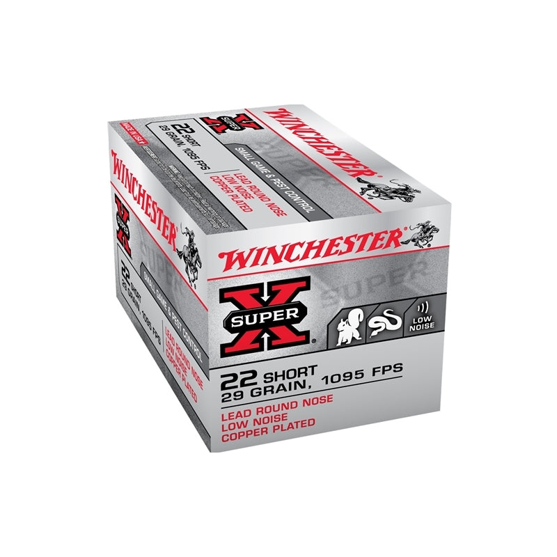 Winchester Super-X 22 Short 29 Grain Lead Round Nose