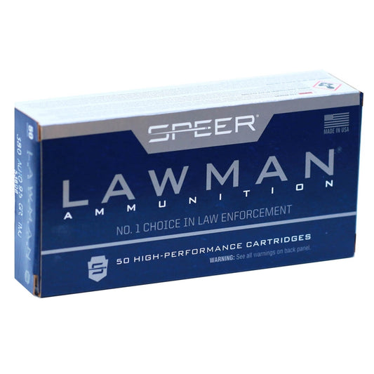 Speer Lawman 380 ACP AUTO Ammo 95 Grain Total Metal Jacket