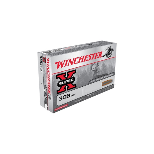 Winchester Super-X 308 Winchester 180 Grain Silvertip