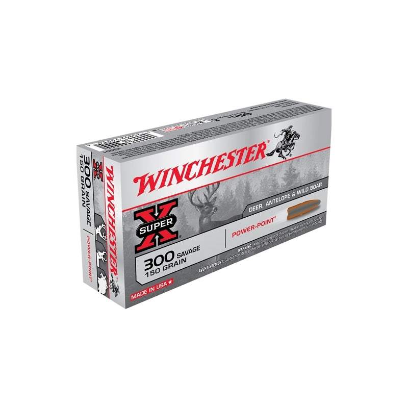 Winchester Super-X 300 Savage 150 Grain Power Point