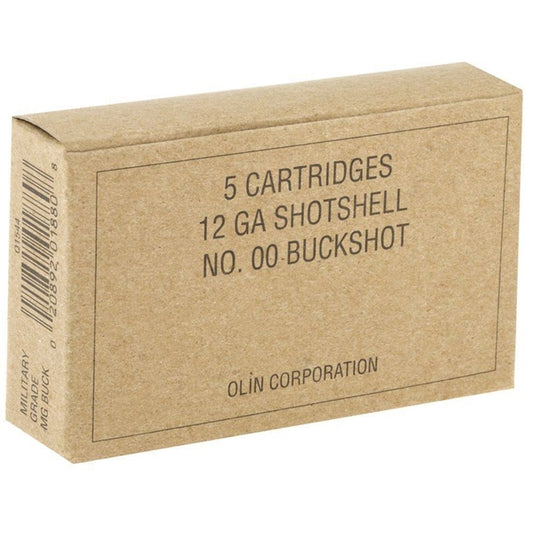 Winchester Military Grade 12 Gauge 2-3/4" 00 Buckshot 9 Pellets