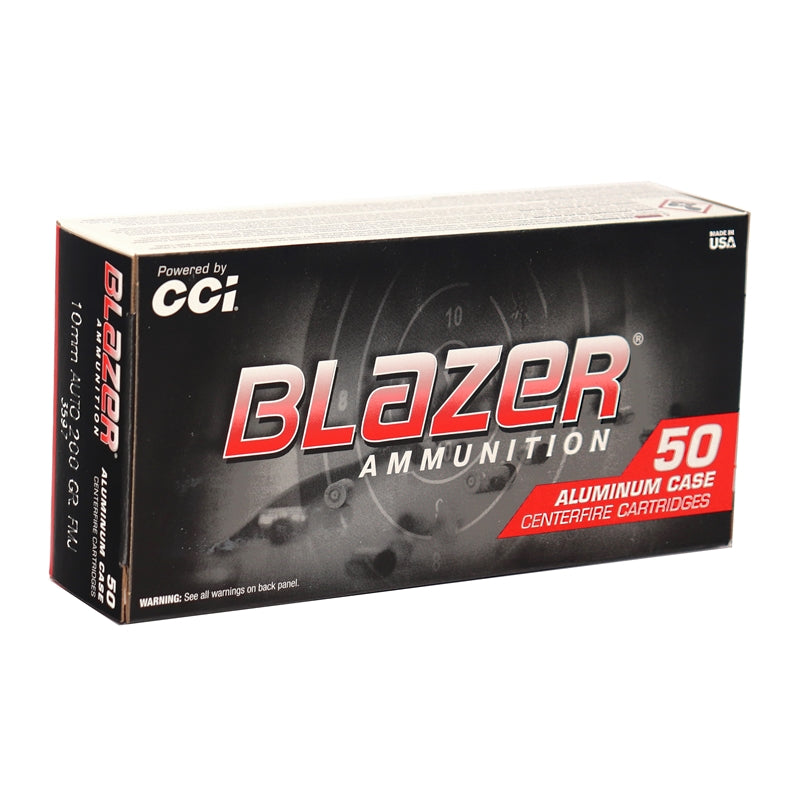 CCI Blazer 10mm AUTO Ammo 200 Grain Full Metal Jacket