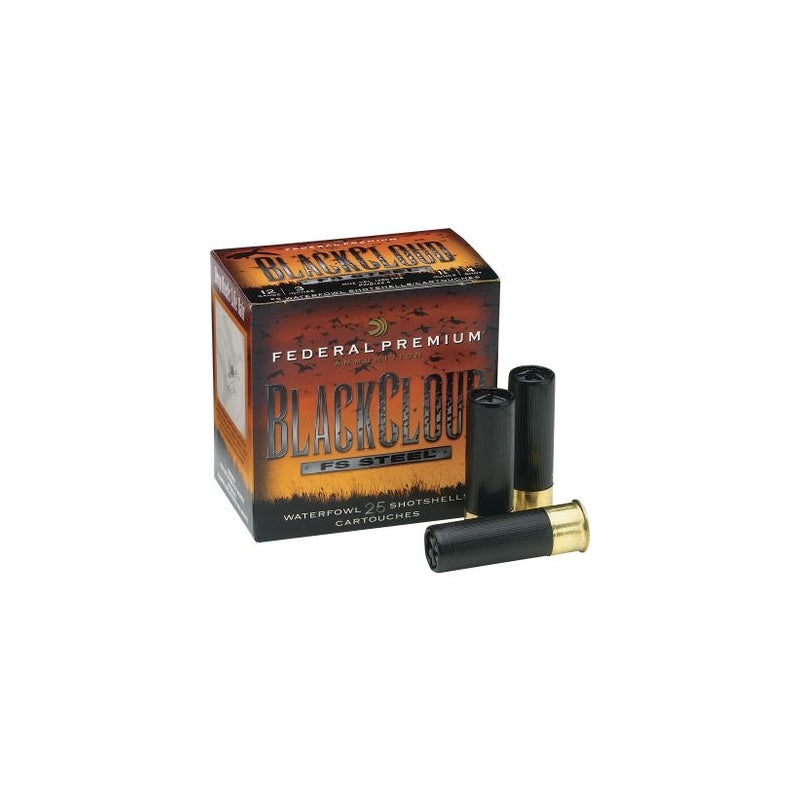 Federal Black Cloud 12 Gauge 3" 1-1/4oz #BB Steel Shot Ammunition