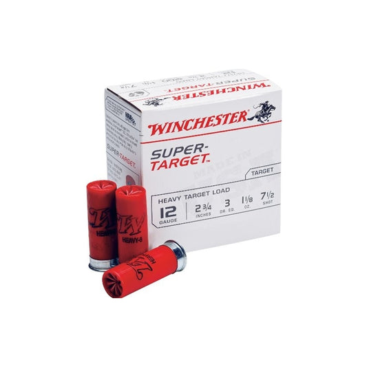 Winchester Super Target 12 Gauge 2 3/4" 1 1/8oz. #7.5 Shot