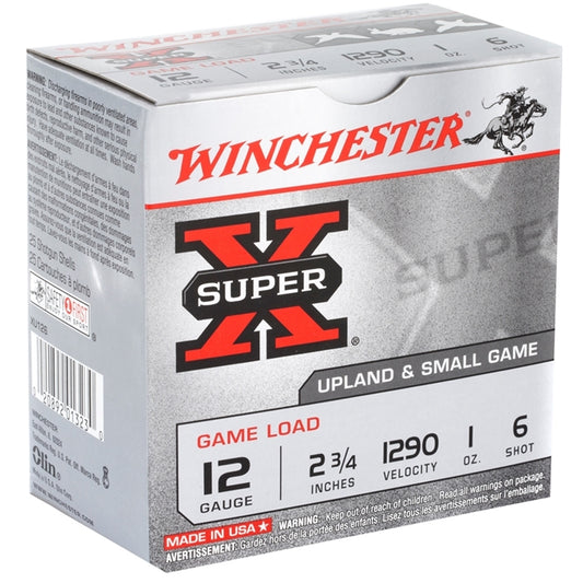 Winchester Super-X 12 Gauge 2 3/4" 1oz. #6 Shot