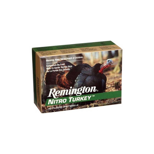 Remington Nitro Turkey Magnum 12 Gauge Ammo 3 1/2" 2oz #4 Shot Copper Plated Lead