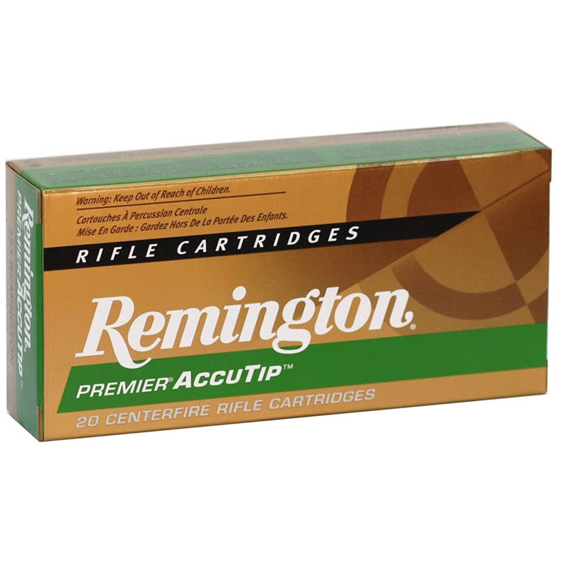 Remington Premier 223 Remington Ammo 50 Grain AccuTip-V Boat Tail