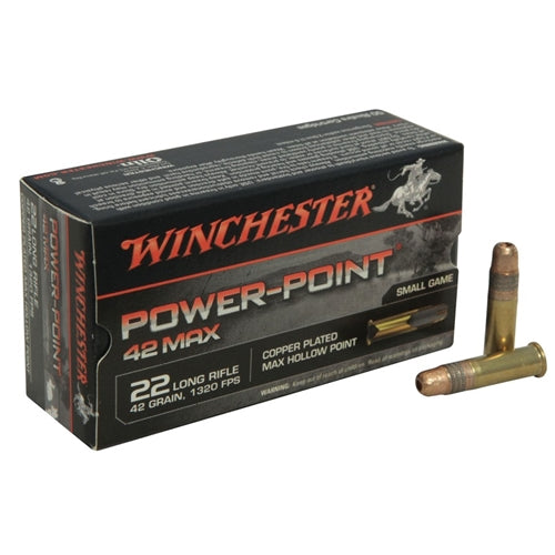 Winchester 42 Max 22 Long Rifle 42 Grain Power-Point