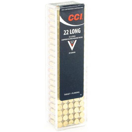 CCI High Velocity  22 Long Ammo 29 Grain Lead Round Nose