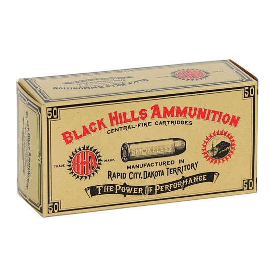 Black Hills Cowboy Action 357 Magnum Ammo 158 Grain Lead Conical Nose