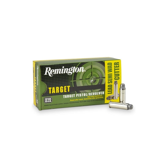 Remington Target 38 Special Ammo 158 Grain Semi-Wadcutter