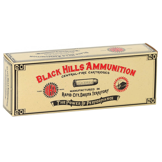 Black Hills Cowboy Action 45-70 Government Ammo 405 Grain Lead Round Nose Flat Point