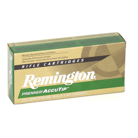 Remington Premier Varmint 17 Remington 20 Grain AccuTip Boat Tail