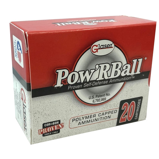 Cor-Bon Pow'R Ball 45 ACP AUTO Ammo +P 165 Grain Jacketed Hollow Point