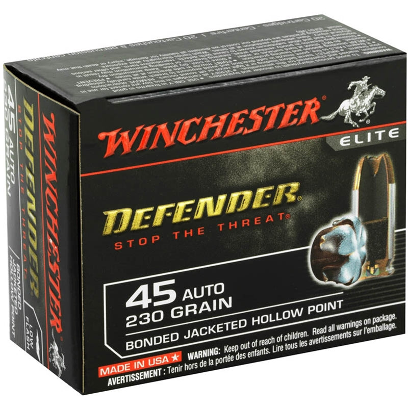 Winchester PDX1 45 ACP AUTO 230 Grain Bonded Hollow Point