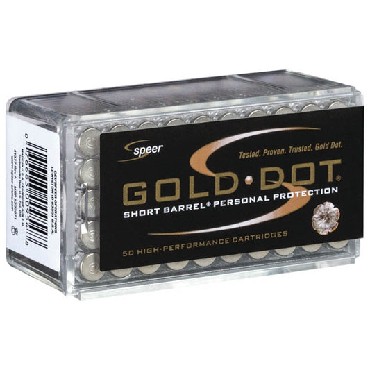 Speer Gold Dot Short Barrel 22 WMR Ammo 40 Grain Jacketed Hollow Point