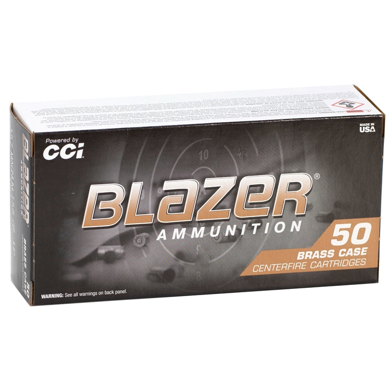 CCI Blazer Brass 357 Magnum Ammo 158 Grain Jacketed Hollow Point