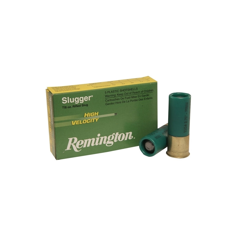 Remington Slugger High Velocity 12 Gauge Ammo 3" 7/8oz. Foster Style Lead Slug