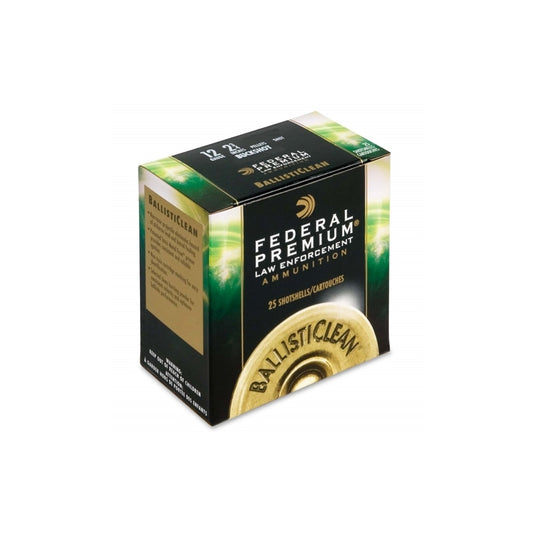 Federal Ballisticlean Frangible 12 Gauge Ammo 2-3/4" 27 Pellets 4B Buckshot