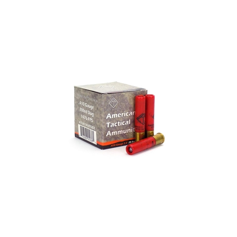 ATI Target 410 Gauge Ammo 2 ½” 1/4oz High Pressure Rifled Slug