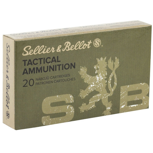 Sellier & Bellot 300 AAC Blackout Ammo 147 Grain Full Metal Jacket