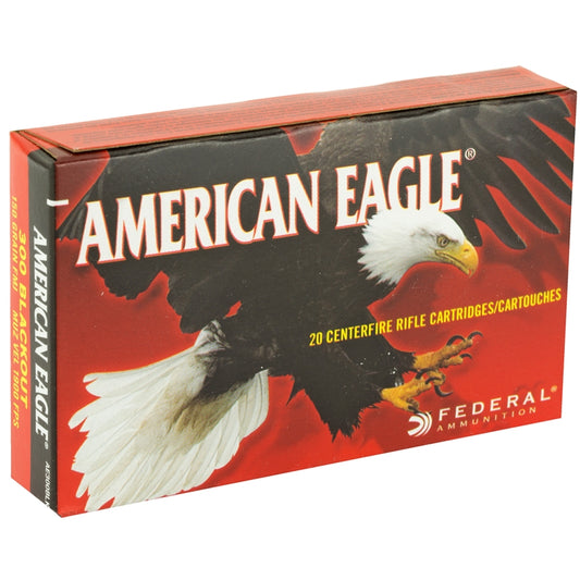 Federal American Eagle 300 AAC Blackout Ammo 150 Grain Full Metal Jacket Boat Tail