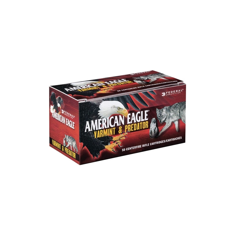 Federal American Eagle Varmint and Predator 22 Hornet Ammo 35 Grain Tipped Varmint