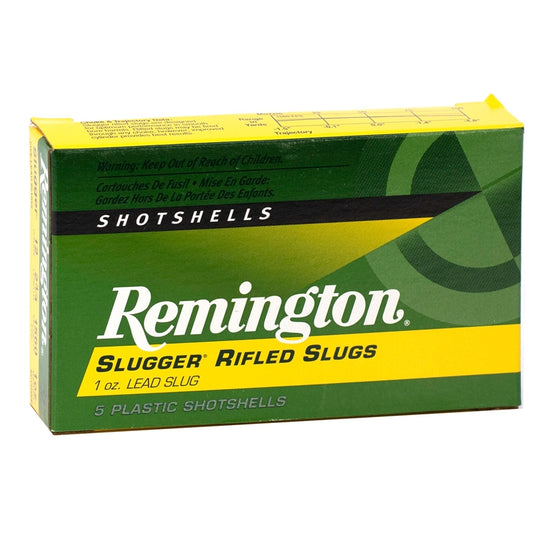 Remington Slugger LE 12 Gauge Ammo 2-3/4" 1oz Rifled Slug