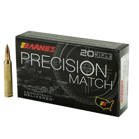 Barnes Trackingpoint Vor-TX 338 Lapua Magnum Ammo 280 Grain LRX Boat Tail