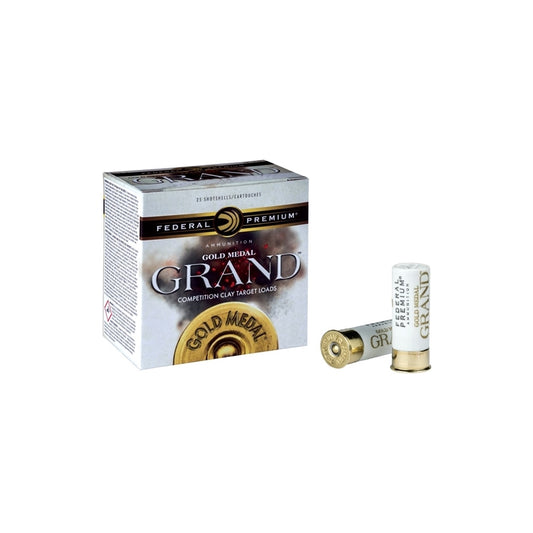 Federal Gold Medal Grand Handicap 12 Gauge Ammo 2-3/4" 1-1/8 oz #8 Shot