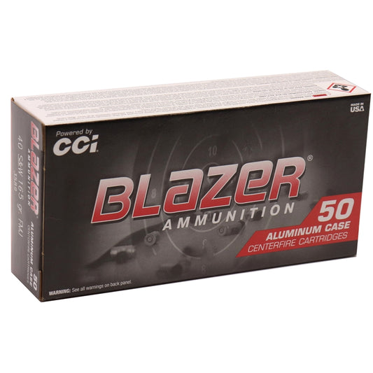 CCI Blazer 40 S&W Ammo 165 Grain Full Metal Jacket Aluminum