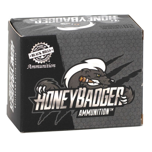 Black Hills HoneyBadger 380 ACP Auto Ammo 60 Grain Lehigh Xtreme Defense Lead-Free