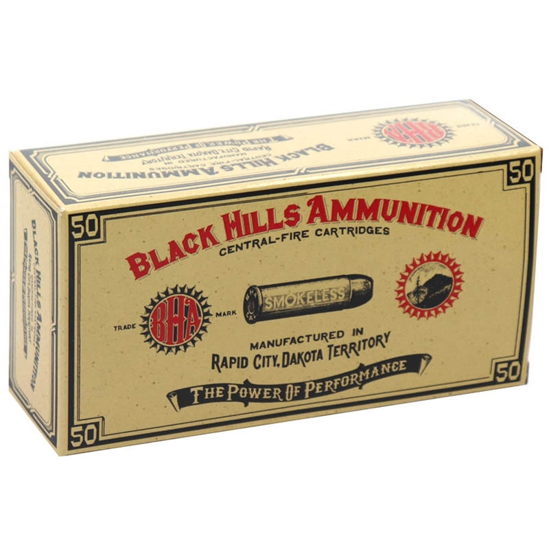 Black Hills Cowboy Action 38 Special Ammo 158 Grain Lead Conical Nose