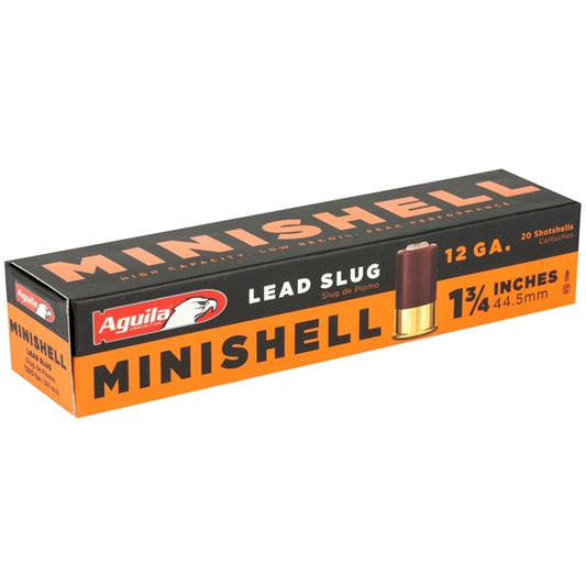 Aguila Minishell 12 Gauge Ammo 1-3/4" 7/8oz. Slugs