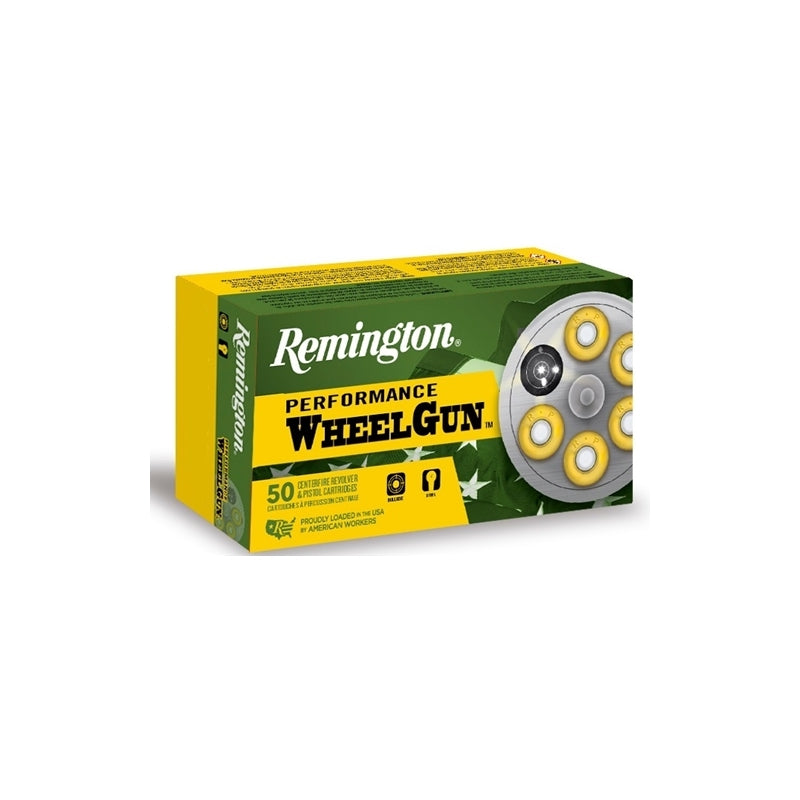 Remington Performance Wheelgun 44 S&W Special Ammo 246 Grain Lead Round Nose