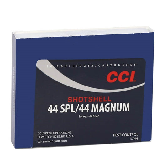 CCI Shotshell 44 Special/44 Magnum Ammo 140 Grain #9 Shot