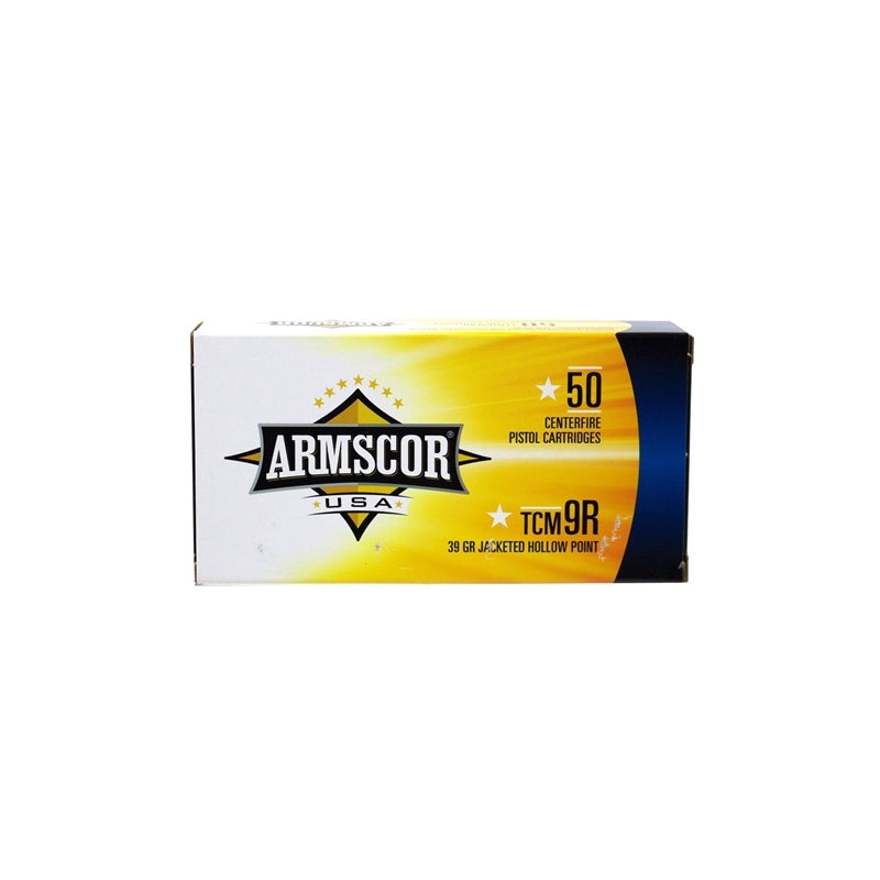 Armscor USA 22 TCM R9 Ammo 39 Grain Jacketed Hollow Point