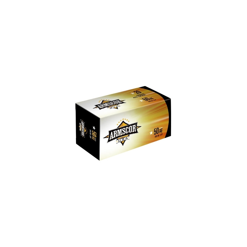 Armscor USA 50 AE Ammo 300 Grain XTP