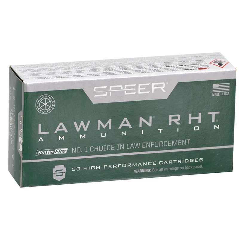 Speer Lawman RHT 40 S&W Ammo 125 Grain Frangible Total Metal Jacket