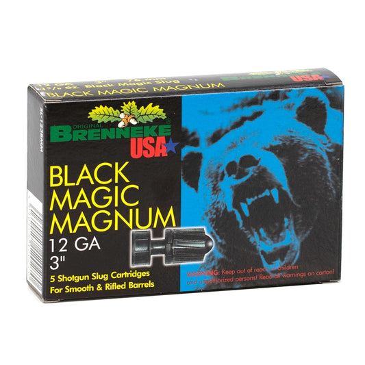 Brenneke USA Black Magic Magnum 12 Gauge Ammo 3" 1-3/8 oz Lead Rifled Slug