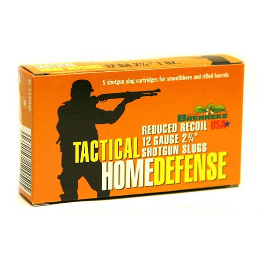 Brenneke USA Tactical Home Defense Ammo 12 Gauge 2 3/4" 1 oz Slug